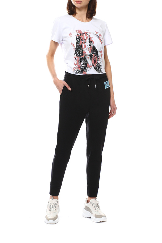 Спортивные брюки женские Calvin Klein J20J207804_0990 черные M