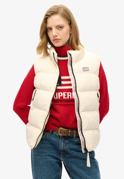 Жилет Superdry, бежевый