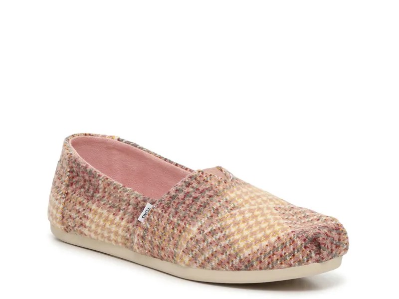 Слипоны женские Toms Cloudbound Alpargata, розовый