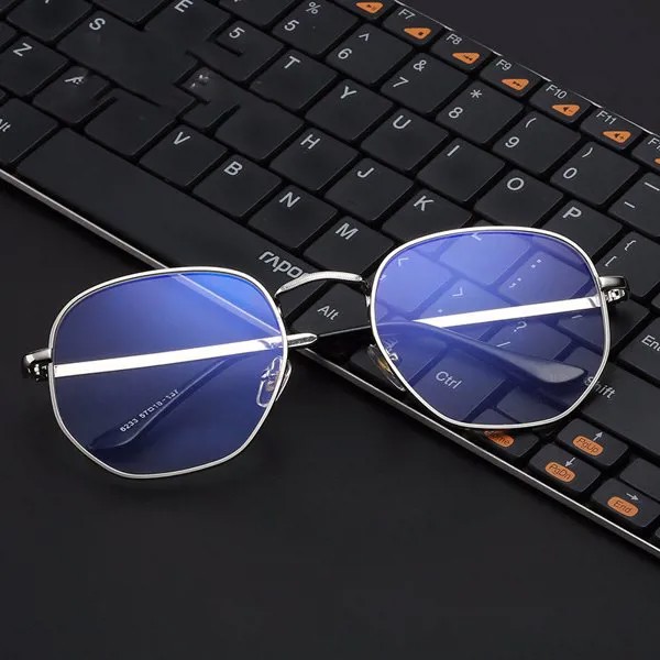 Новые очки с анти-синим рэком Большие рамки Корейские очки для очков Женские модные оптические очки