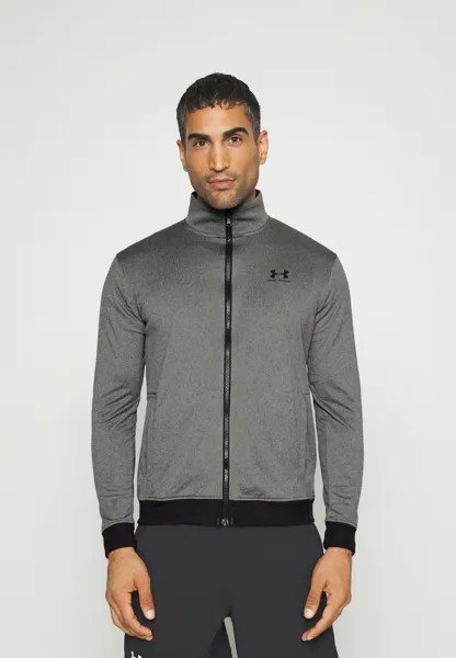 Спортивная куртка Sportstyle Jacket Under Armour, цвет carbon heather/black