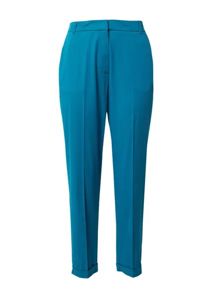 Обычные плиссированные брюки S.Oliver, синий