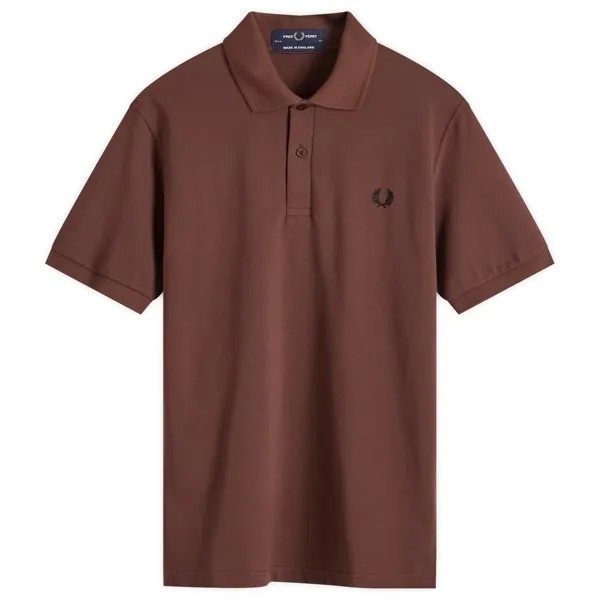 Поло Fred Perry Original Plain Polo, цвет Brick & Black