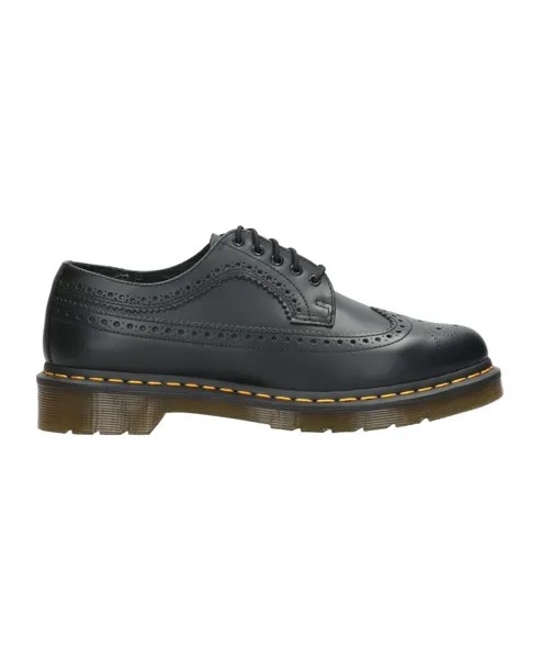 Туфли Броги на подошве Airwair Dr. Martens, черный