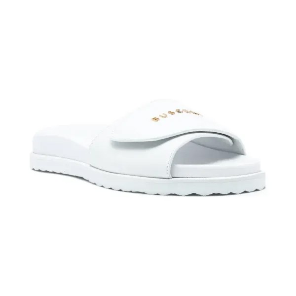 Тапочки из кожи лося Buscemi, белый