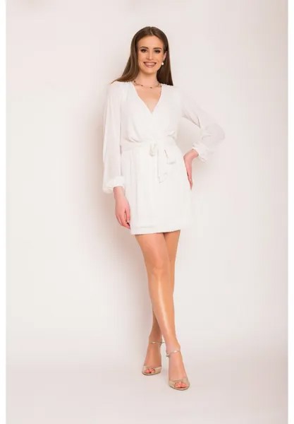 Коктейльное платье Swing Fashion, белый