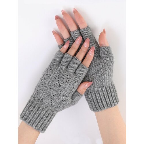 Митенки Untex, размер one size, серый