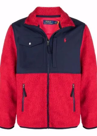 Polo Ralph Lauren куртка в стиле колор-блок со вставками