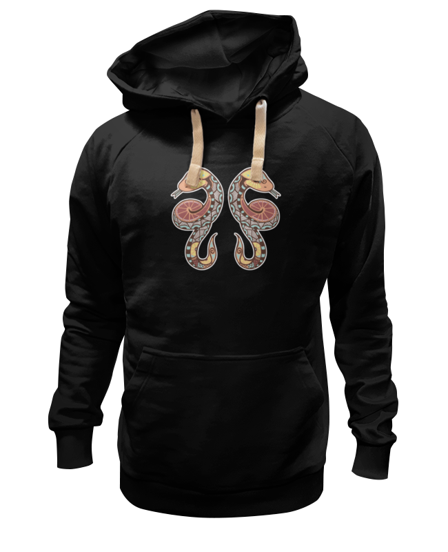 Худи Printio Знаки зодиака черное 3XL