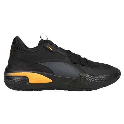 Puma Court Rider Pop Basketball Youth Boys Черные кроссовки Спортивная обувь 376108