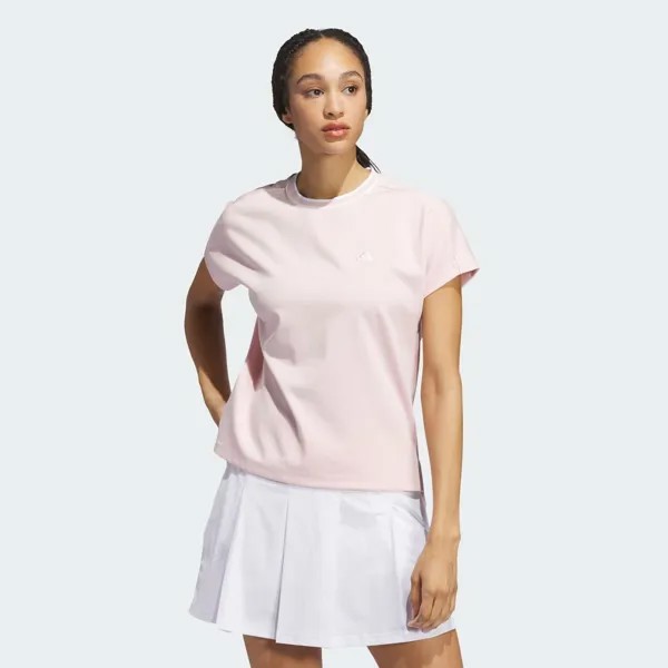 Лучшая футболка для экипажа Adidas, цвет Sandy Pink