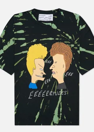 Мужская футболка Etudes x Beavis & Butt-Head Spirit Talk, цвет чёрный, размер L