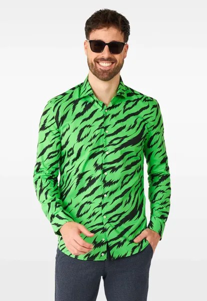 Рубашка Wild Animal OppoSuits, зеленый