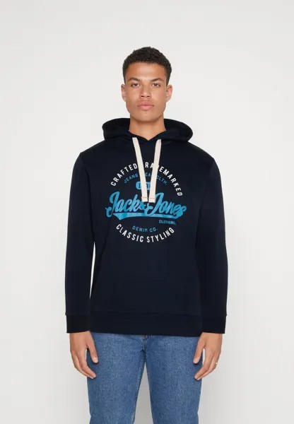 Толстовка JJMIKK HOOD Jack & Jones, темно-синий пиджак