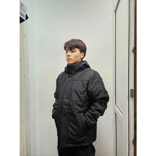 Бомбер , размер 48, черный