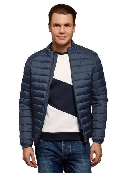 Куртка мужская oodji 1B111008M синяя XL