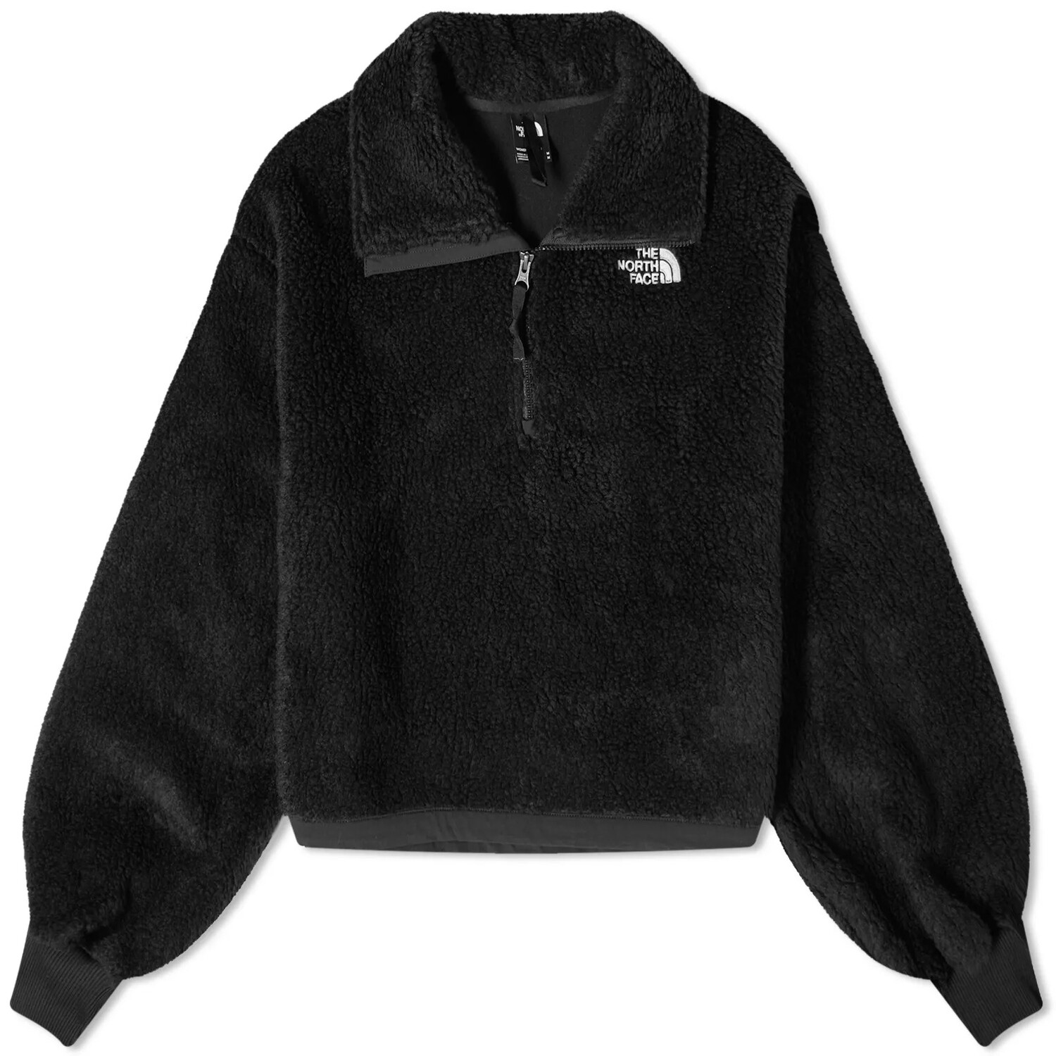 Свитшот The North Face Platte High Pile, черный
