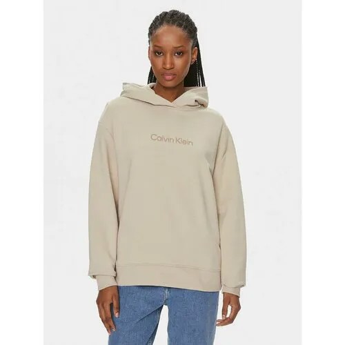 Худи CALVIN KLEIN, размер XL [INT], бежевый