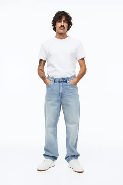 Джинсы мужские H&M 0979945001 синие 36/32 (доставка из-за рубежа)