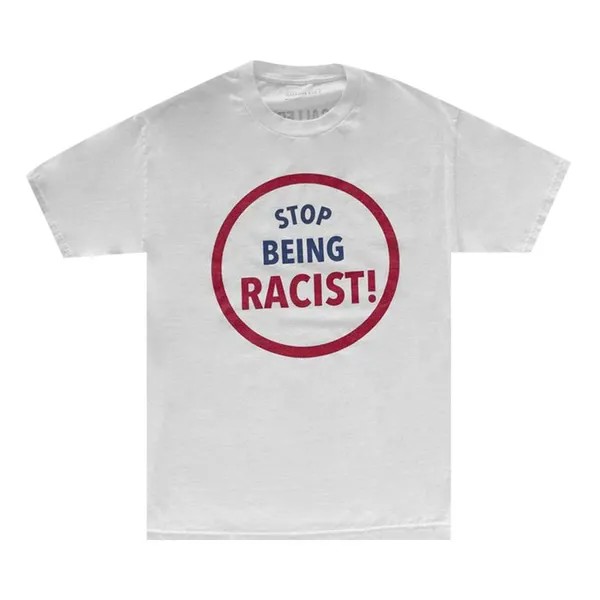 Футболка Gallery Dept. Stop Being Racist Tee 'White', белый