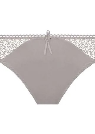 Empreinte Трусы слипы Kate с низкой посадкой, с кружевом, размер 50, gris сendre