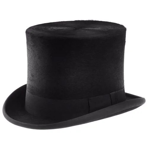 Шляпа цилиндр CHRISTYS FUR TALLER TOP HAT cst100007, размер 57