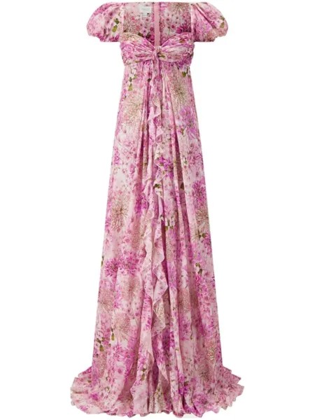 Giambattista Valli платье макси Saint-Rémy, розовый