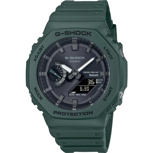 Наручные часы CASIO G-Shock GA-B2100-3A, зеленый, черный