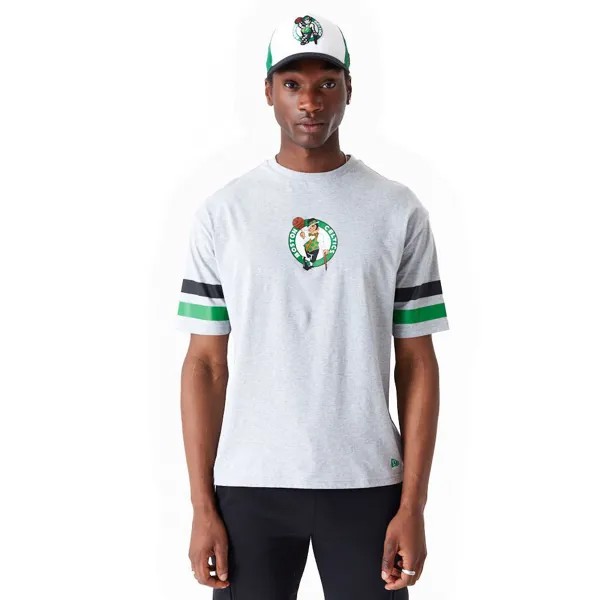 Футболка New Era NBA Arch Grphc BP Boston Celtics T-shirt, серый