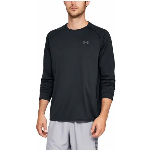 Футболка с длинным рукавом Under Armour Tech Half Zip Long Sleeve Черный SM 1328496-001