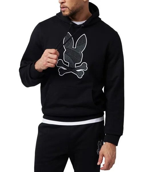 Толстовка Psycho Bunny Lenox, черный