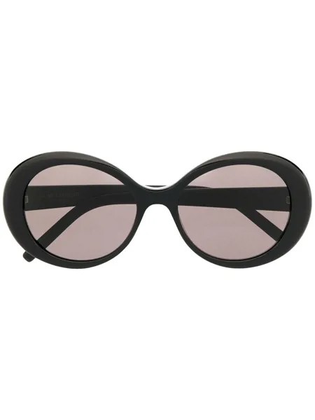 Saint Laurent Eyewear солнцезащитные очки в круглой оправе