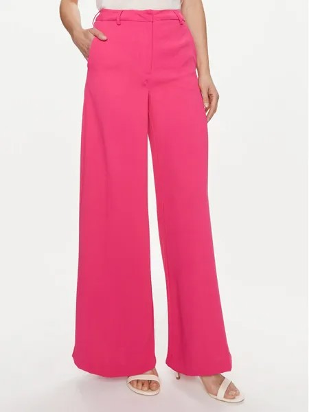 Широкие брюки из ткани Silvian Heach, розовый