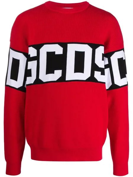 Gcds свитер с длинными рукавами и логотипом
