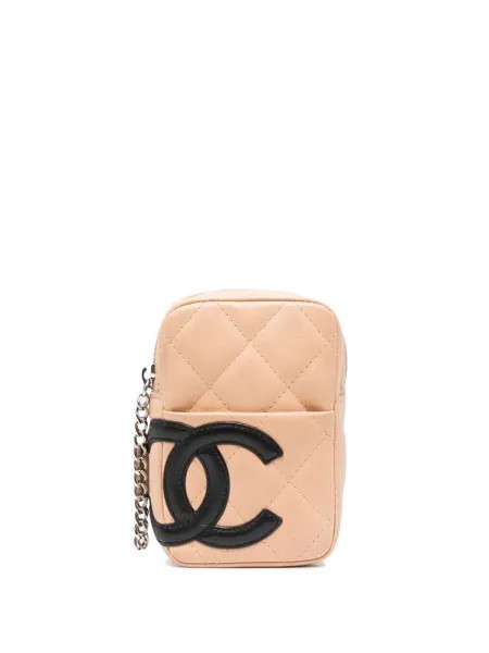 Chanel Pre-Owned кошелек Cambon Line 2010-х годов с логотипом CC
