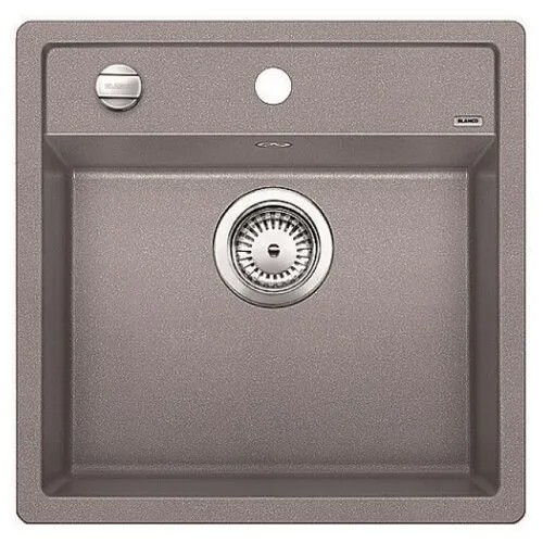 Врезная кухонная мойка 51.5 см Blanco Dalago 5 Silgranit PuraDur 518522 алюметаллик