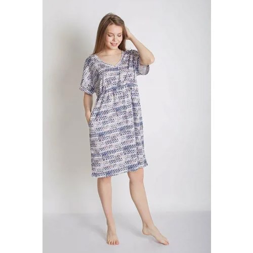 Платье Lika Dress удлиненное, без рукава, размер 50, синий