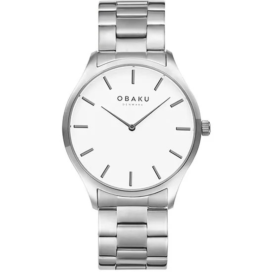 Наручные часы женские Obaku V260LXCISC серебристые