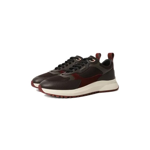 Кожаные кроссовки Outline Bally