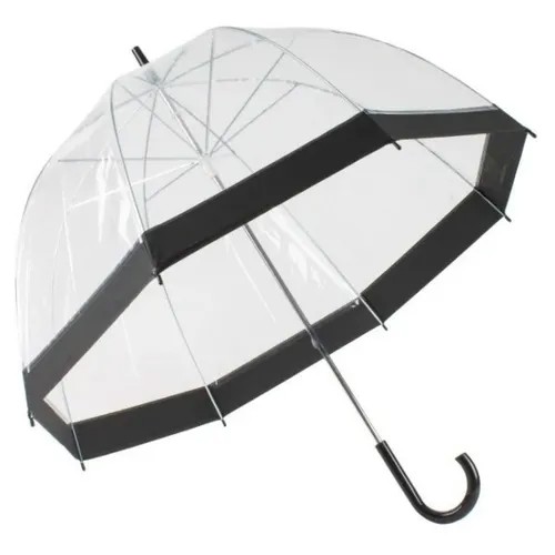 Зонт-трость черный, белый