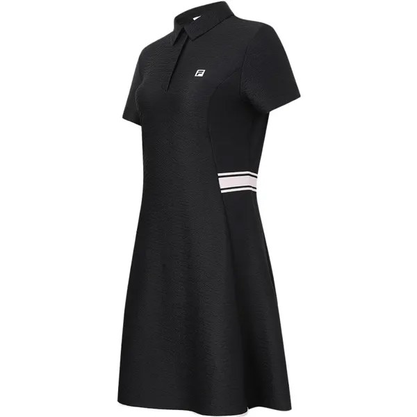 FILA Женские шорты-платье с рукавами, цвет Black
