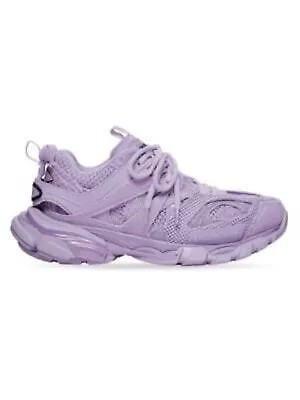 BALENCIAGA Женские фиолетовые спортивные кроссовки Comfort с логотипом и круглым носком 9