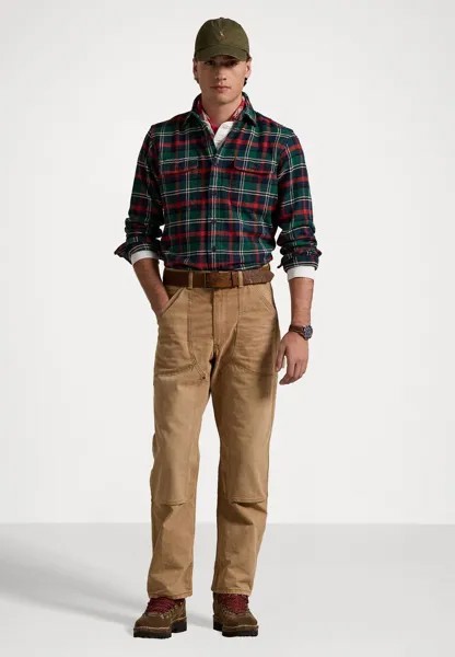 Рубашка CLASSIC FIT PLAID FLANNEL WORKSHIRT Ralph Lauren, разноцветный