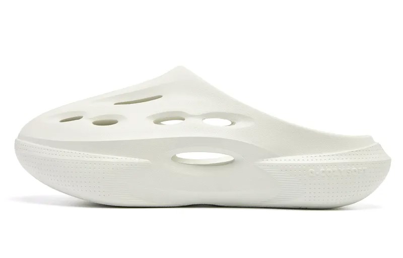 Тапочки Poison Tooth Slippers Flip-flops Men Birch White Qiaodan