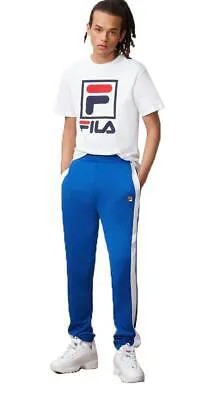 Мужские брюки Fila Directoire сине-белые Renzo