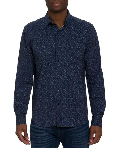Рубашка Schneider с длинным рукавом Robert Graham, цвет Blue