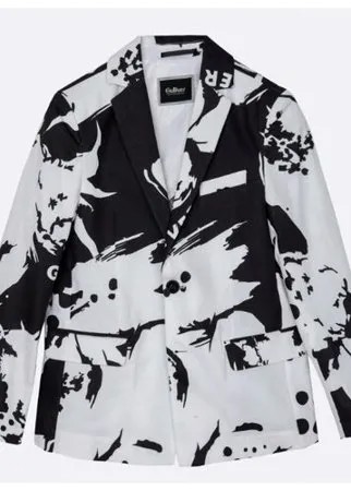 Пиджак Gulliver, размер 98, черный, белый