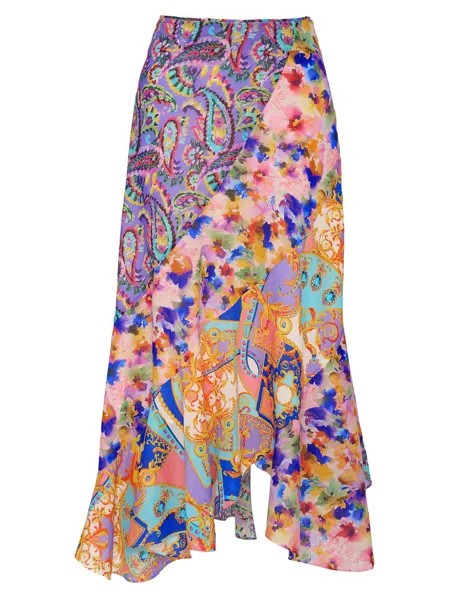 Макси-юбка Riley Paisley Robert Graham, разноцветный