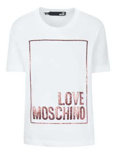 Топ Love Moschino, белый