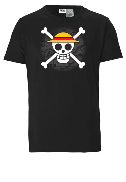 Футболка Logoshirt One Piece Skull, черный